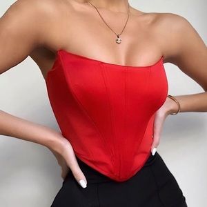 NWOT Corset top